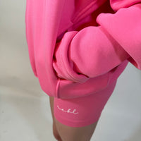 Load image into Gallery viewer, r.e.b.l Signature Luxe Bubblegum Pink Sweatshirt
